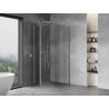 Mexen Mist T Duschkabine Schwenkbar 90 x 90 cm, transparent, Chrom - 8A4T-090-090-01-00
