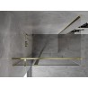 Mexen Mist T Duschkabine schwenkbar 85 x 100 cm, transparent, gold - 8A4T-085-100-50-00