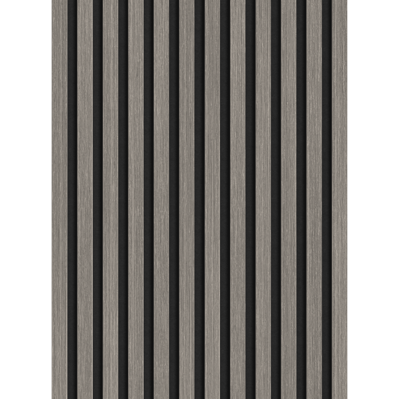 Mexen Lam-F Akustik Wandpaneele 275 x 30 cm, Filz 8 mm, technisches Furnier, Silberneiche - S105-275307-3015-007