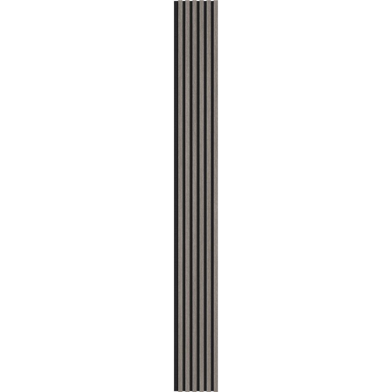 Mexen Lam-F Akustische Wandpaneele 275 x 30 cm, Filz 8 mm, technisches Furnier, Silberne Eiche - S105-275307-3015-007