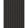 Mexen Lam-F akustische Wandpaneele 275 x 30 cm, Filz 8 mm, technisches Furnier, Silbernuß - S105-275307-3015-009