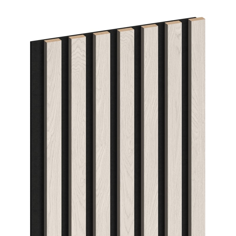 Mexen Lam-F Akustik-Wandpaneele 275 x 31,5 cm, Filz 6 mm, Polar Eiche - S105-275317-2812-067
