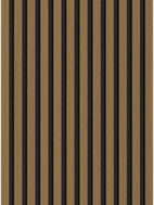 Mexen Lam-F akustische Wandpaneele 275 x 30 cm, Filz 8 mm, technisches Furnier, Goldene Teak - S105-275307-3015-014