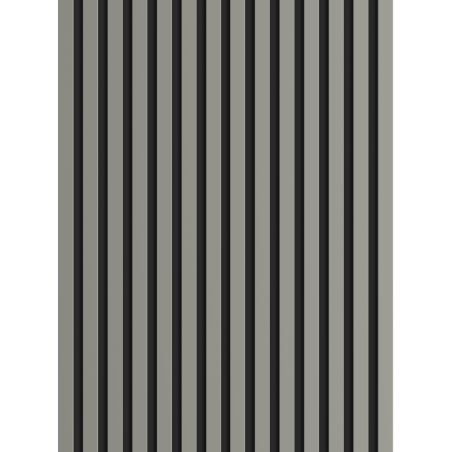 Mexen Lam-B Wandpaneele 275 x 31,5 cm, HDF Platte 4 mm, Grau Matt - S100-275317-2812-052