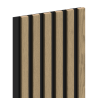 Mexen Lam-B Wandlamellen 275 x 30 cm, HDF-Platte 4 mm, technisches Furnier, Edle Eiche - S100-275307-3015-004