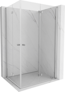 Mexen Mist-F Duo faltbare Duschkabine rechts 70 x 100 cm, transparent, chrom - 8A6-070L-100P-01-00
