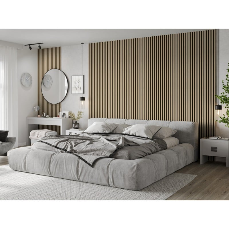 Mexen Lam-F akustische Wandpaneele 275 x 30 cm, Filz 8 mm, technisches Furnier, Sand Eiche - S105-275307-3015-001
