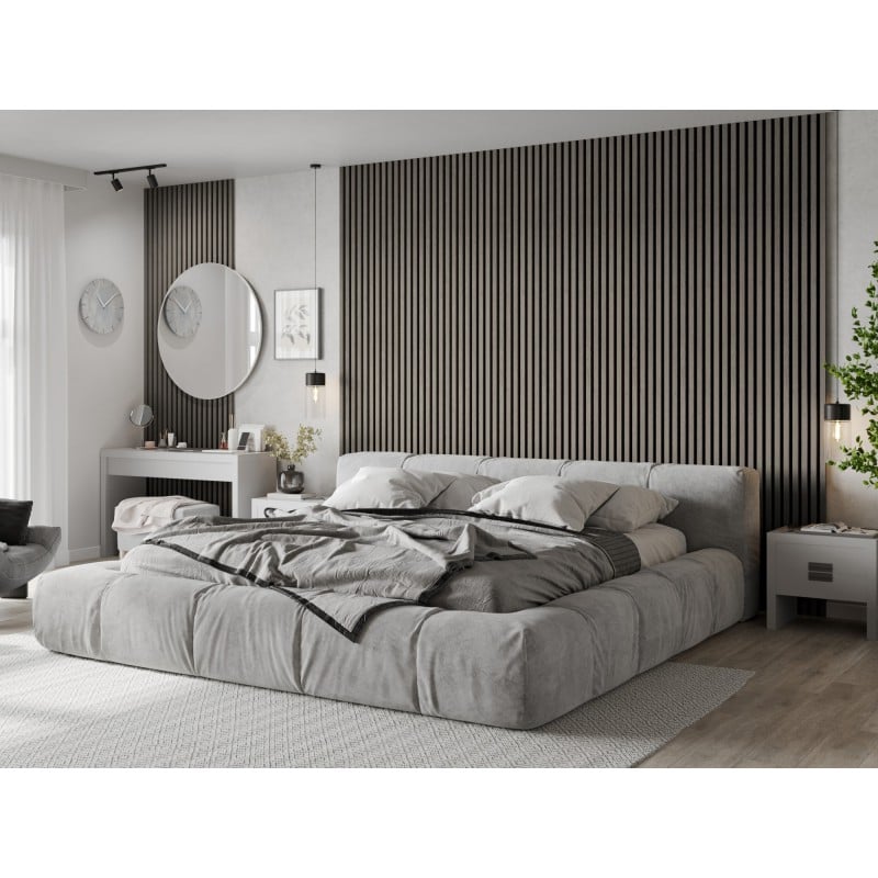 Mexen Lam-B Wandpaneele 275 x 30 cm, HDF-Platte 4 mm, technisches Furnier, Graueiche - S100-275307-3015-005