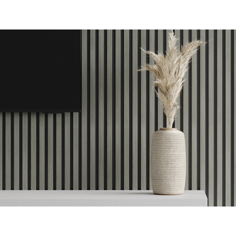 Mexen Lam-B Wandpaneele 275 x 30 cm, HDF-Platte 4 mm, technisches Furnier, Eiche Heritage - S100-275307-3015-008
