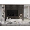 Mexen Lam-B Wandpaneele 275 x 30 cm, 4 mm HDF-Platte, technisches Furnier, Silberne Walnuss - S100-275307-3015-009