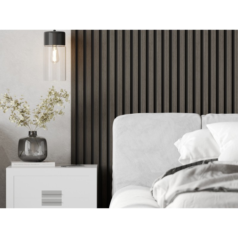 Mexen Lam-B Wandpaneele 275 x 30 cm, HDF-Platte 4 mm, technisches Furnier, Onyx-Eiche- S100-275307-3015-010