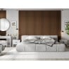 Mexen Lam-B Wandpaneele 275 x 30 cm, 4 mm HDF-Platte, technisches Furnier, Rubin Mahagoni - S100-275307-3015-013