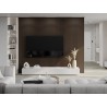 Mexen Lam-B Wandpaneele 275 x 30 cm, HDF-Platte 4 mm, Technisches Furnier, Palisander Nussbaum - S100-275307-3015-021