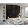 Mexen Lam-B Wandpaneele 275 x 30 cm, HDF-Platte 4 mm, technisches Furnier, Ebenholz Braun - S100-275307-3015-022