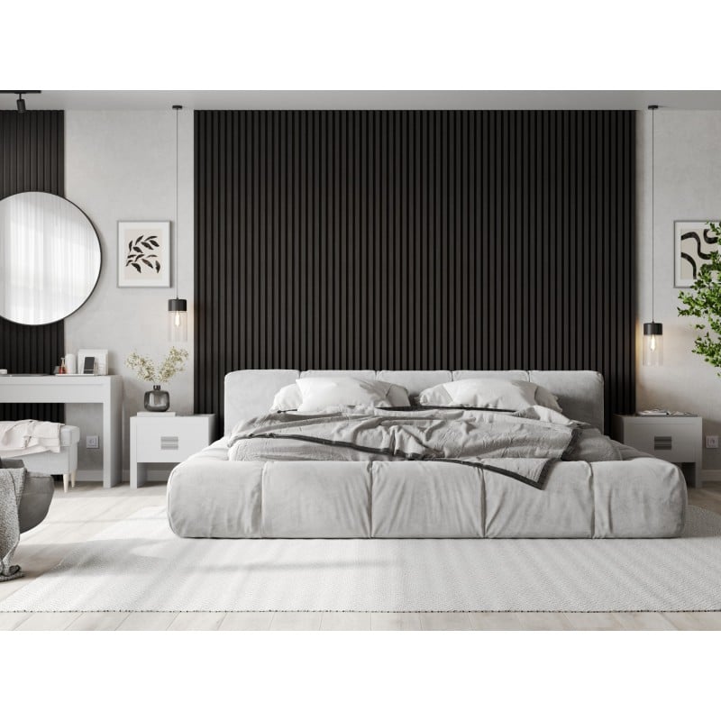 Mexen Lam-B Wandpaneele 275 x 30 cm, HDF-Platte 4 mm, technisches Furnier, Schwarzes Ebenholz - S100-275307-3015-023