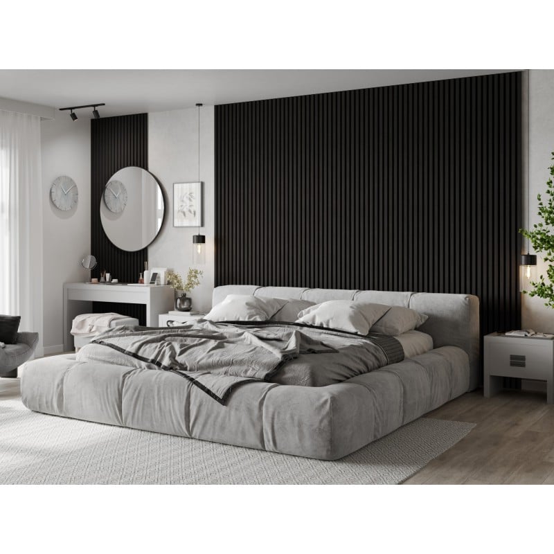 Mexen Lam-B Wandpaneele 275 x 30 cm, HDF-Platte 4 mm, technisches Furnier, Schwarzes Ebenholz - S100-275307-3015-023