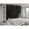 Mexen Lam-B Wandpaneele 275 x 30 cm, HDF-Platte 4 mm, technisches Furnier, Schwarzes Ebenholz - S100-275307-3015-023