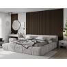 Mexen Lam-B Wandlamellen 275 x 30 cm, HDF-Platte 4 mm, technisches Furnier, Gebrannte Walnuss - S100-275307-3015-024