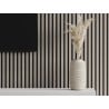 Mexen Lam-F schallabsorbierende Wandpaneele 275 x 30 cm, 8 mm Filz, technisches Furnier, Graueiche - S105-275307-3015-005