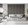 Mexen Lam-F akustische Wandlamellen 275 x 30 cm, Filz 8 mm, technisches Furnier, Stahl-Eiche - S105-275307-3015-006