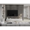 Mexen Lam-F akustische Wandlamellen 275 x 30 cm, Filz 8 mm, technisches Furnier, Stahl-Eiche - S105-275307-3015-006