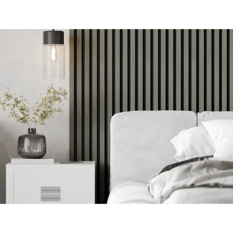 Mexen Lam-F Akustik-Wandpaneele 275 x 30 cm, Filz 8 mm, technisches Furnier, Eiche Heritage - S105-275307-3015-008