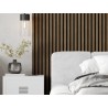 Mexen Lam-F akustische Wandpaneele 275 x 30 cm, Filz 8 mm, technisches Furnier, Kakaonuss - S105-275307-3015-018