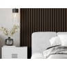 Mexen Lam-F akustische Wandpanelen 275 x 30 cm, Filz 8 mm, technisches Furnier, Palisander Nussbaum - S105-275307-3015-021