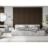 Mexen Lam-F Akustikwandlamellen 275 x 30 cm, Filz 8 mm, technisches Furnier, Gebrannter Nussbaum - S105-275307-3015-024