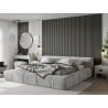 Mexen Lam-B Wandpaneele 275 x 31,5 cm, HDF Platte 4 mm, Grau Matt - S100-275317-2812-052