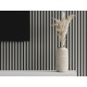 Mexen Lam-B Wandpaneele 275 x 31,5 cm, HDF Platte 4 mm, Grau Matt - S100-275317-2812-052