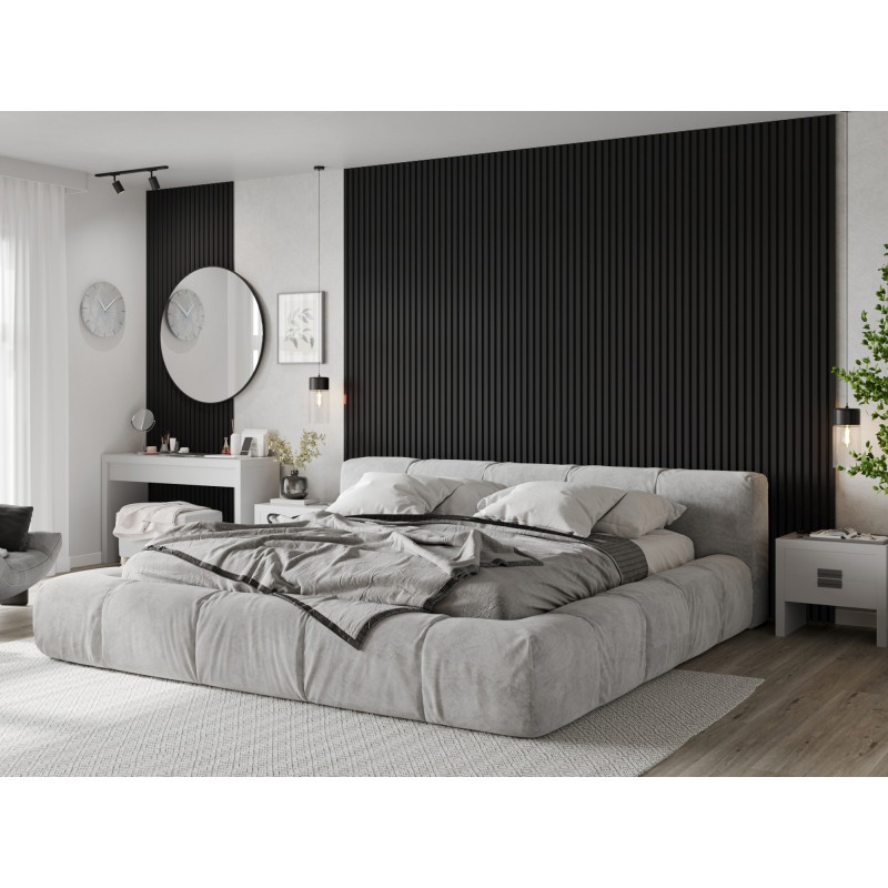 Mexen Lam-B Wandlamellen 275 x 31,5 cm, HDF-Platte 4 mm, Schwarzer Hochglanz - S100-275317-2812-055