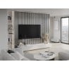 Mexen Lam-B Wandpaneele 275 x 31,5 cm, HDF-Platte 4 mm, Silber - S100-275317-2812-056