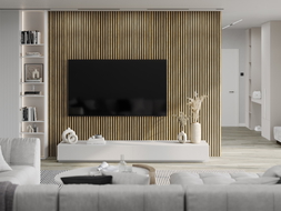 Mexen Lam-B Wandpaneele 275 x 31,5 cm, HDF-Platte 4 mm, Honigeiche - S100-275317-2812-066