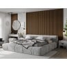 Mexen Lam-B Wandlamellen 275 x 31,5 cm, HDF-Platte 4 mm, Mocca Eiche - S100-275317-2812-074