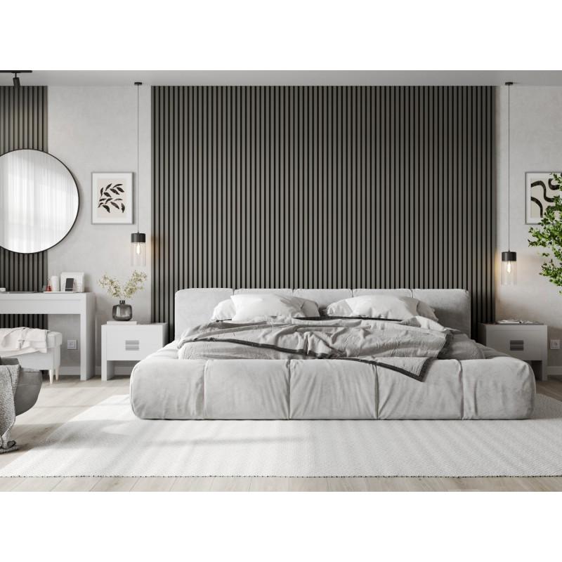 Mexen Lam-F akustische Wandlamellen 275 x 31,5 cm, Filz 6 mm, Graumatt - S105-275317-2812-052