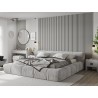 Mexen Lam-F Akustische Wandpaneele 275 x 31,5 cm, Filz 6 mm, Weiß Glanz - S105-275317-2812-054