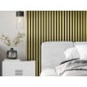 Mexen Lam-F Akustik-Wandlamellen 275 x 31,5 cm, Filz 6 mm, Gold - S105-275317-2812-057