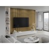 Mexen Lam-F Akustik-Wandlamellen 275 x 31,5 cm, Filz 6 mm, Amber Eiche - S105-275317-2812-073