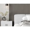 Mexen Lam-B Probe der Wandlamellen, HDF-Platte 4 mm, technisches Furnier, Graue Eiche - S100-005-S