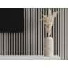 Mexen Lam-B Probe von Wandlamellen, HDF-Platte 4 mm, technisches Furnier, Silberne Eiche - S100-007-S