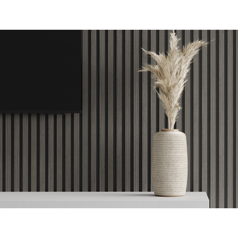 Mexen Lam-B Probe der Wandlamellen, HDF-Platte 4 mm, technisches Furnier, Onyx-Eiche - S100-010-S