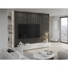 Mexen Lam-B Probe der Wandlamellen, HDF-Platte 4 mm, technisches Furnier, Onyx-Eiche - S100-010-S