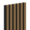 Mexen Lam-B Probe der Wandlamellen, HDF-Platte 4 mm, technisches Furnier, Goldener Teak - S100-014-S