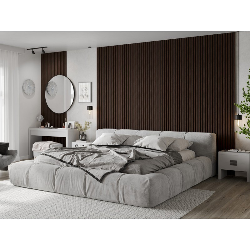 Mexen Lam-B Probe der Wandlamellen, HDF-Platte 4 mm, technisches Furnier, Braunes Ebenholz - S100-022-S