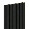 Mexen Lam-B Probe der Wandpaneele, HDF-Platte 4 mm, technisches Furnier, Silberne Schwarze Eiche - S100-025-S
