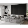 Mexen Lam-B Probe der Wandpaneele, HDF-Platte 4 mm, technisches Furnier, Silberne Schwarze Eiche - S100-025-S