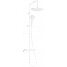 Mexen KX05 Aufputz-Duschset mit Regenbrause und Thermostatarmatur, weiß - 771500591-20
