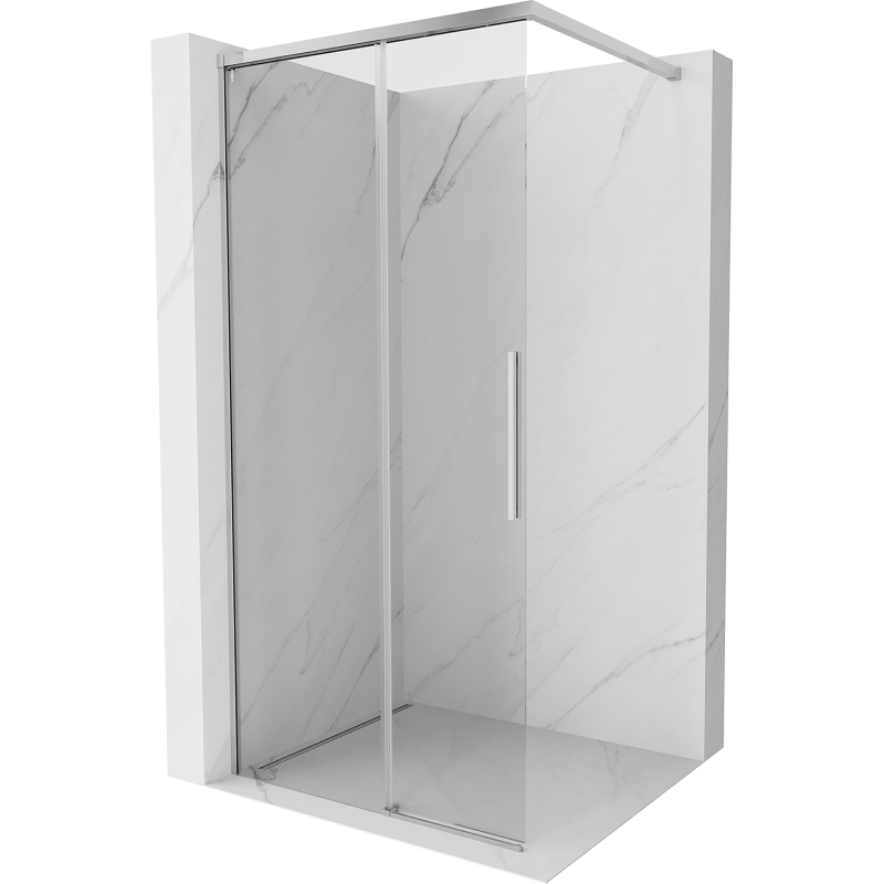 Mexen Rox Walk-in Duschwand 105 x 200 cm, transparent 8 mm, Chrom - 8C2-105-003-01-00