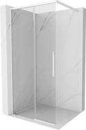 Mexen Rox Duschwand Walk-in 75 x 200 cm, transparent 8 mm, weiß - 8C2-075-003-20-00